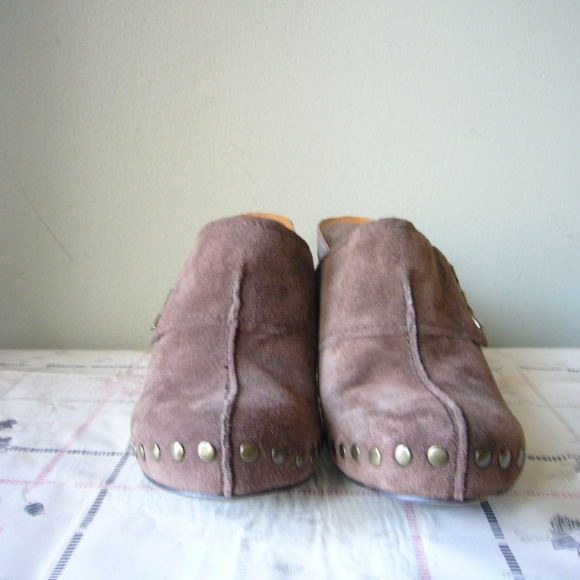 NIne West Vintage America Brown Suede Mule - 8.5 M - Picture 2 of 5